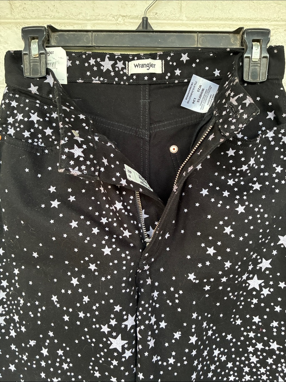 NWT Wrangler Wanderer 622 Star Struck High Rise Flare Jean 25x34 - Picture 4 of 13